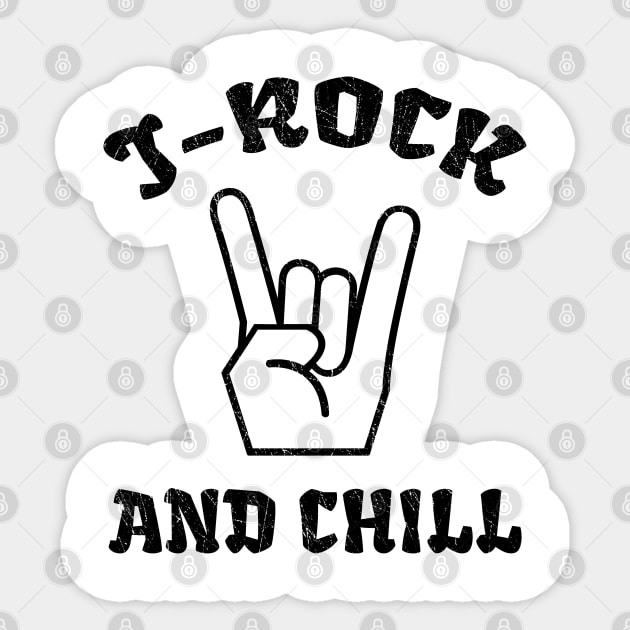 J-Rock And Chill Sticker by LunaMay